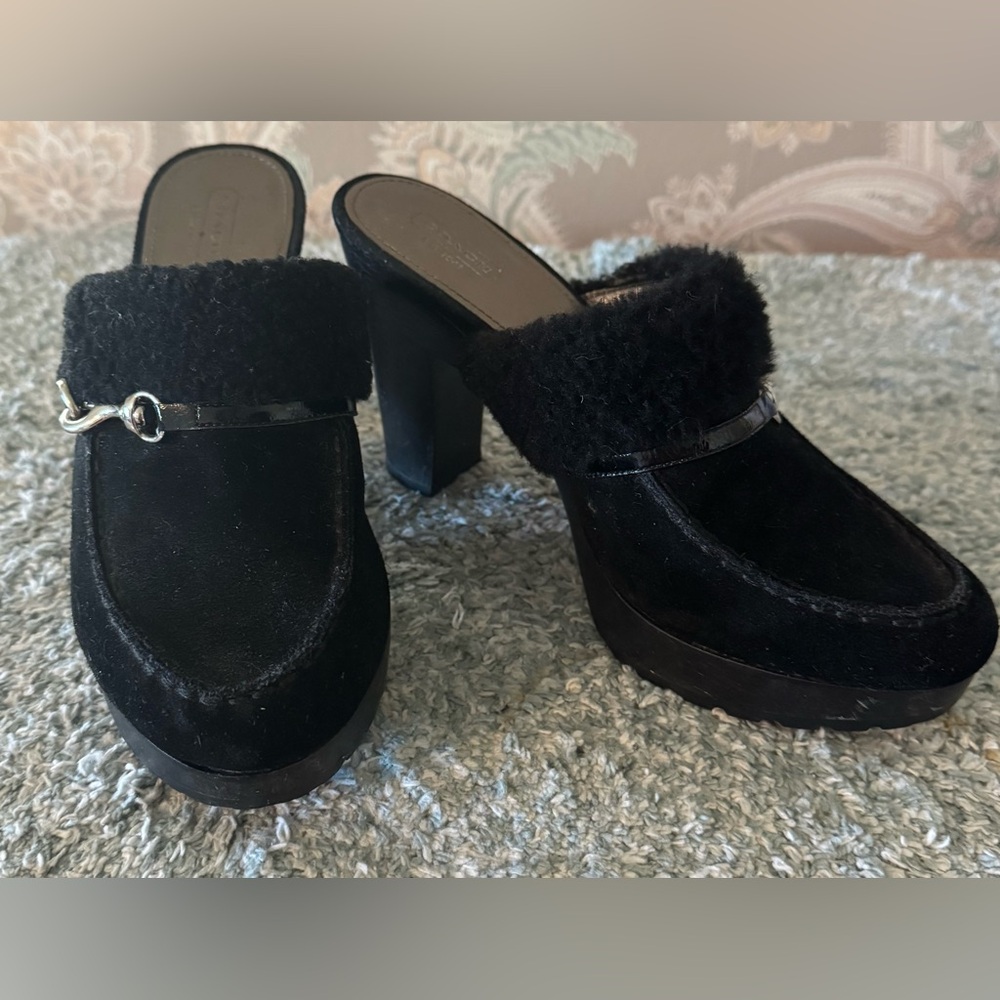 Coach platform shoes
